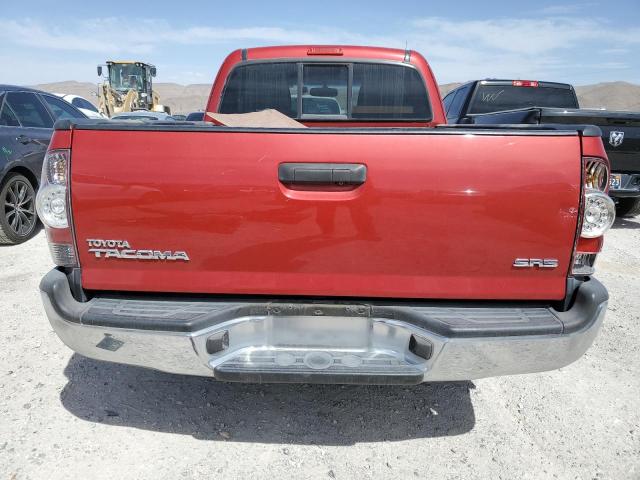 5TFTX4CN2CX014551 - 2012 TOYOTA TACOMA ACCESS CAB წითელი ფოტო 6