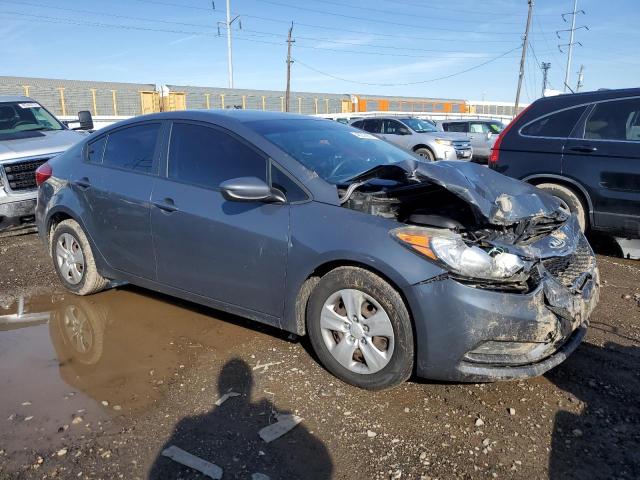 KNAFK4A67G5486685 - 2016 KIA FORTE LX GRAY photo 4