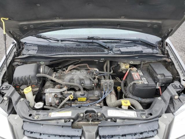 2D4RN4DEXAR400616 - 2010 DODGE GRAND CARA SE GRAY photo 12