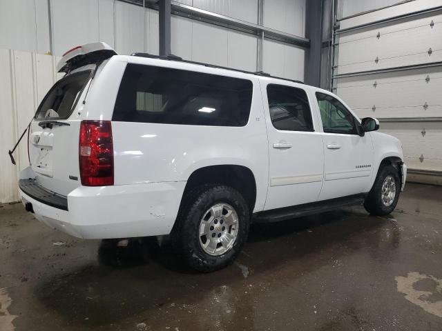 1GNUKJE32AR100142 - 2010 CHEVROLET SUBURBAN K1500 LT WHITE photo 3