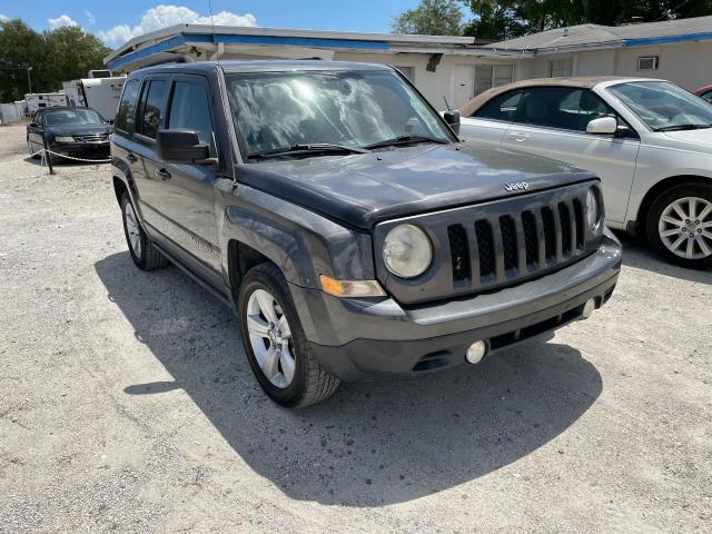 1C4NJPFB0ED825248 - 2014 JEEP PATRIOT LATITUDE GRAY photo 1