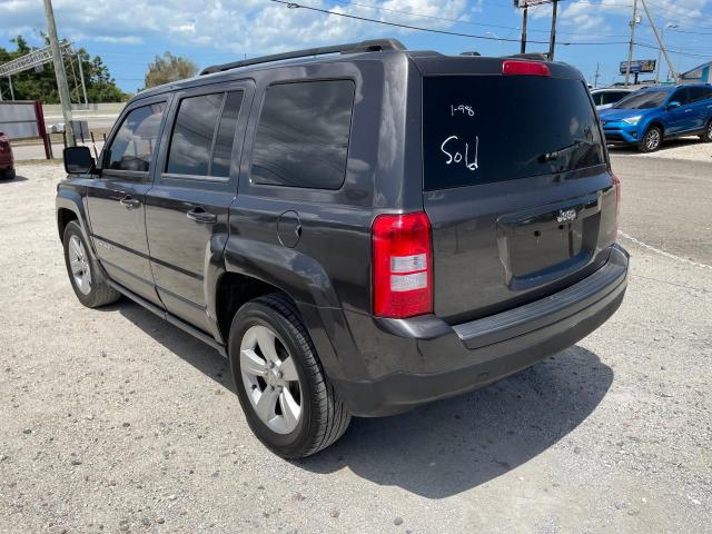 1C4NJPFB0ED825248 - 2014 JEEP PATRIOT LATITUDE GRAY photo 3