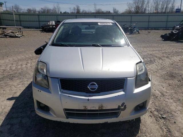 3N1AB6AP5CL692425 - 2012 NISSAN SENTRA 2.0 SILVER photo 5