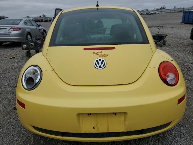 3VWPG3AG7AM005926 - 2010 VOLKSWAGEN NEW BEETLE YELLOW photo 6