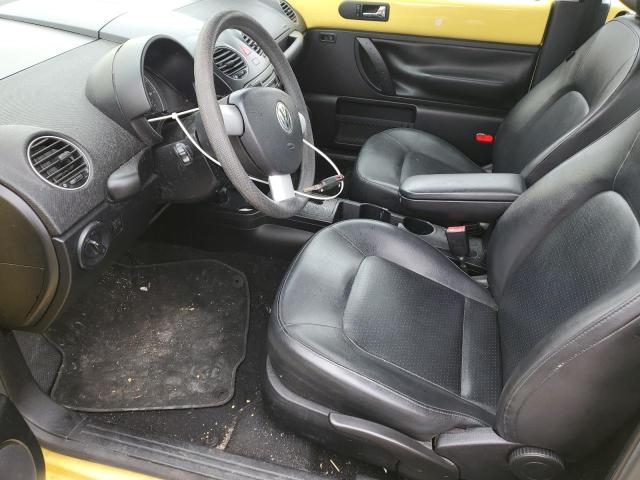 3VWPG3AG7AM005926 - 2010 VOLKSWAGEN NEW BEETLE YELLOW photo 7