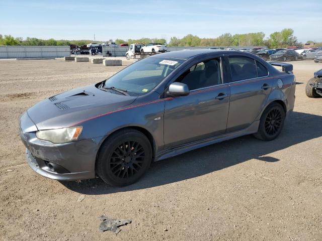 JA3AV66V89U029715 - 2009 MITSUBISHI LANCER RALLIART GRAY photo 1