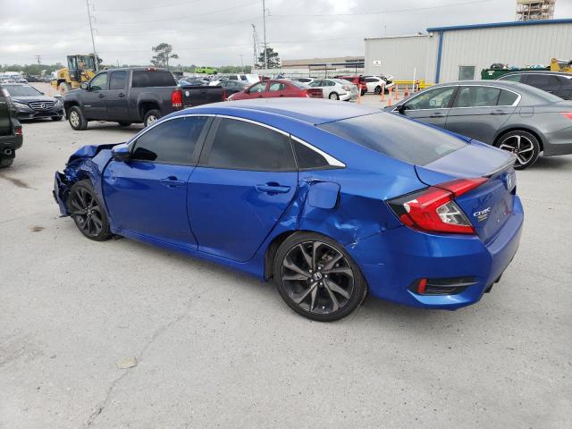 19XFC2F89KE050268 - 2019 HONDA CIVIC SPORT 蓝色 照片 2