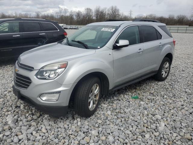 2GNALCEK0H6273974 - 2017 CHEVROLET EQUINOX LT SILVER photo 1