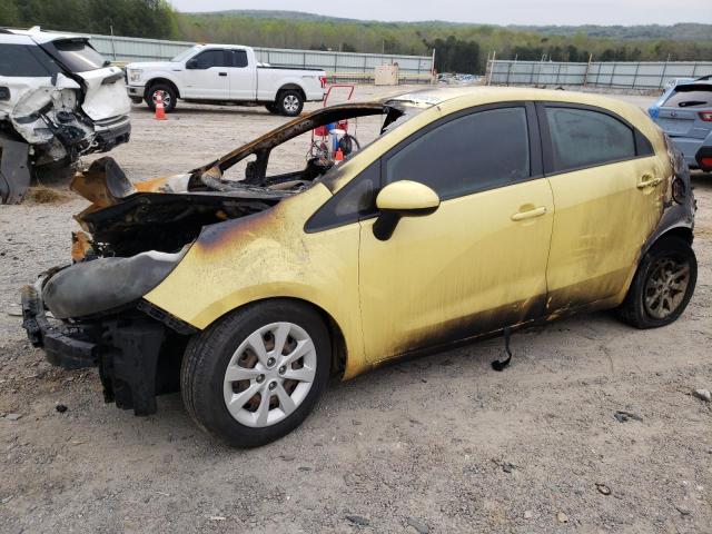 KNADM5A38G6625374 - 2016 KIA RIO LX YELLOW photo 1