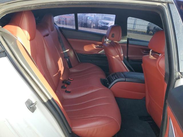 WBA6B4C59FD761854 - 2015 BMW 650 XI GRAN COUPE WHITE photo 10