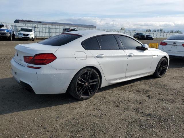WBA6B4C59FD761854 - 2015 BMW 650 XI GRAN COUPE WHITE photo 3