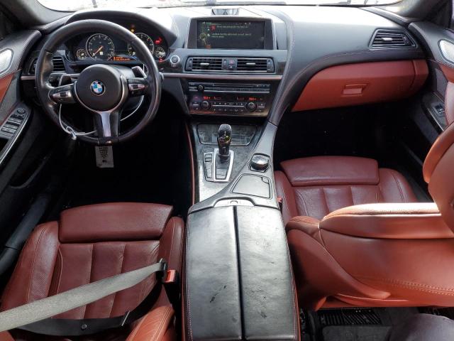 WBA6B4C59FD761854 - 2015 BMW 650 XI GRAN COUPE WHITE photo 8