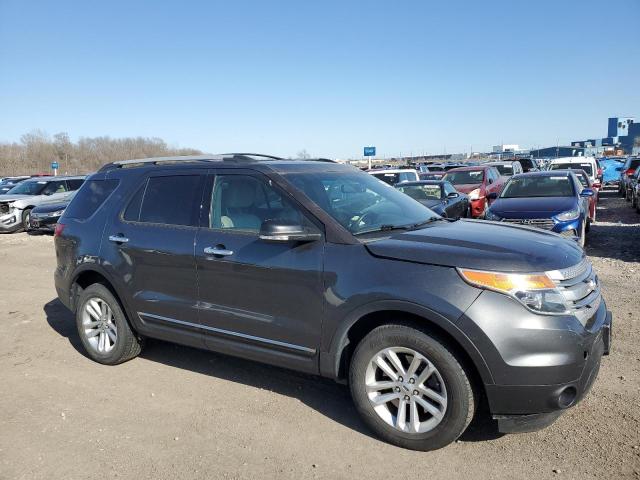 1FM5K8D87FGC63631 - 2015 FORD EXPLORER XLT GRAY photo 4