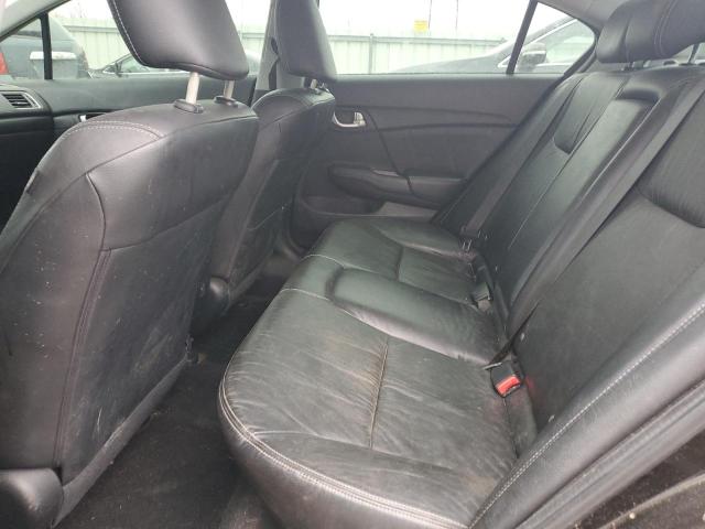 19XFB2F97DE065494 - 2013 HONDA CIVIC EXL შავი ფოტო 10