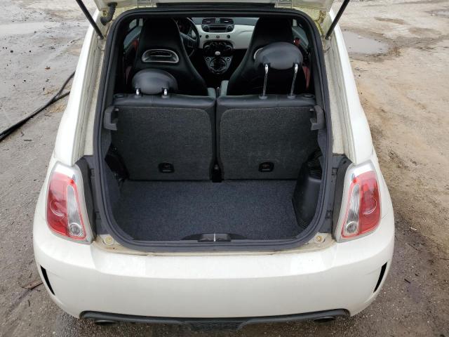 3C3CFFFH0ET164875 - 2014 FIAT 500 ABARTH WHITE photo 6