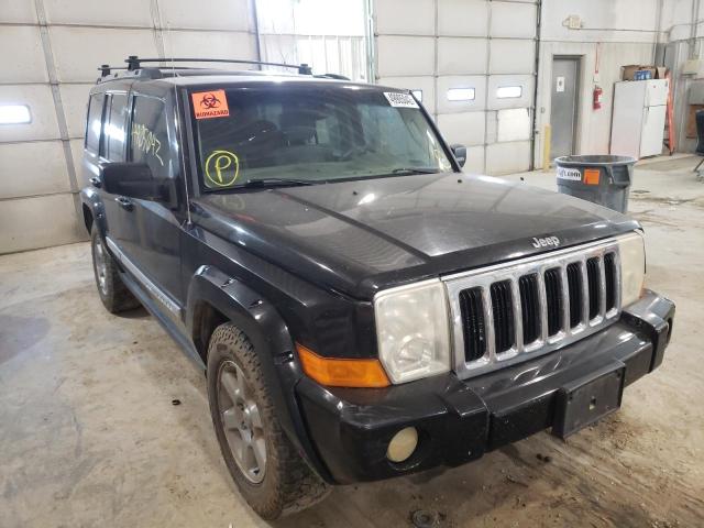 1J8HG58N56C191085 - 2006 JEEP COMMANDER LIMITED BLACK photo 1