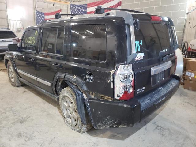 1J8HG58N56C191085 - 2006 JEEP COMMANDER LIMITED BLACK photo 3