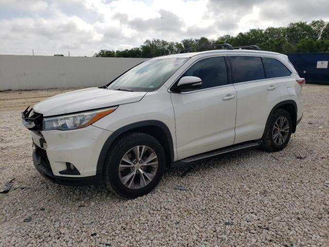 5TDKKRFH5FS087548 - 2015 TOYOTA HIGHLANDER XLE Ağ foto 1
