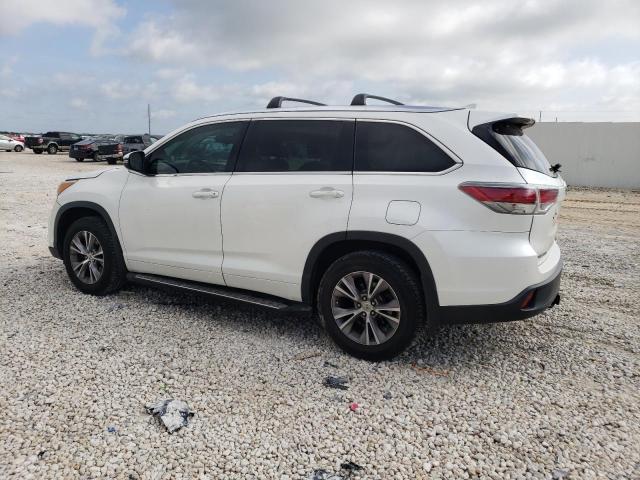 5TDKKRFH5FS087548 - 2015 TOYOTA HIGHLANDER XLE Ağ foto 2