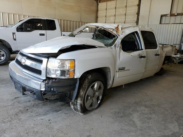 3GCEC13C17G504524 - 2007 CHEVROLET SILVERADO C1500 CREW CAB WHITE photo 1