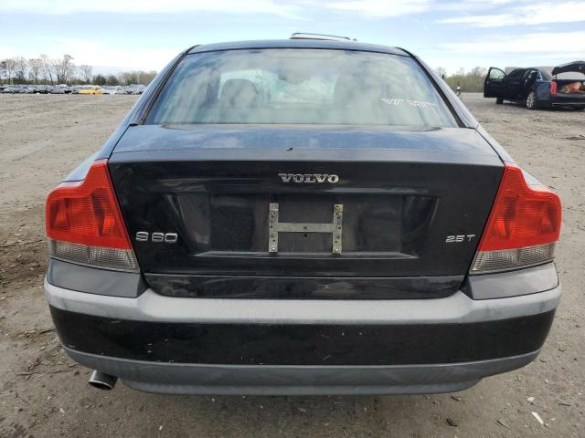 YV1RS59VX42408202 - 2004 VOLVO S60 2.5T BLACK photo 6