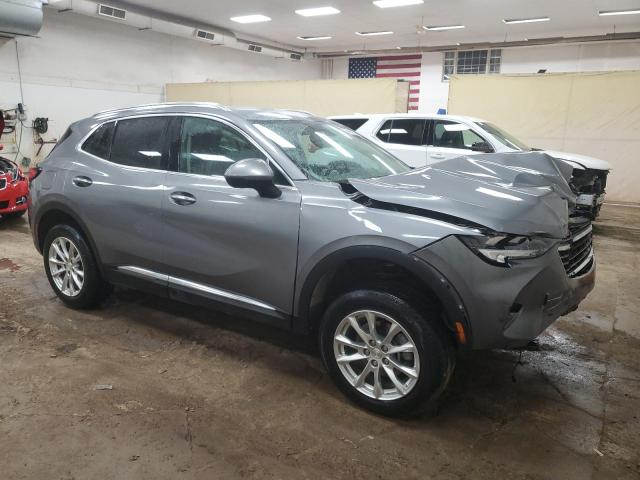 LRBAZLR45MD041173 - 2021 BUICK ENVISION PREFERRED GRAY photo 4