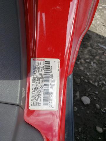 JTDDR32T720117772 - 2002 TOYOTA CELICA GT RED photo 12