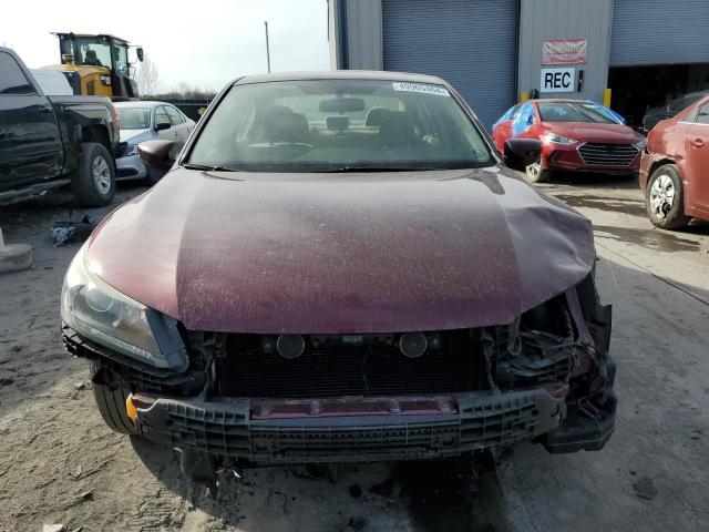 1HGCR2F32EA301517 - 2014 HONDA ACCORD LX BURGUNDY photo 5