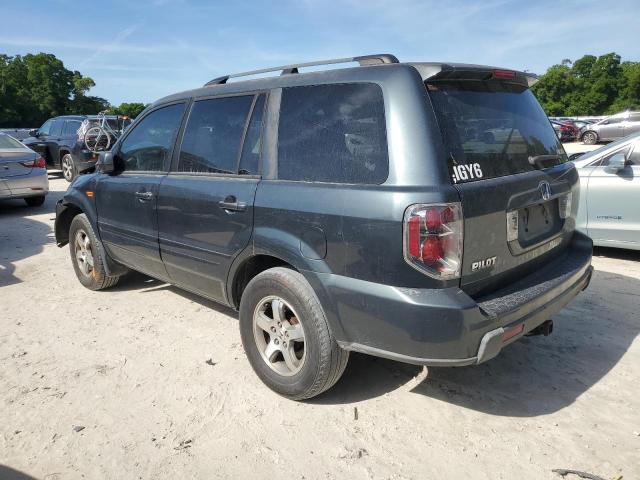 5FNYF28666B006918 - 2006 HONDA PILOT EX GRAY photo 2