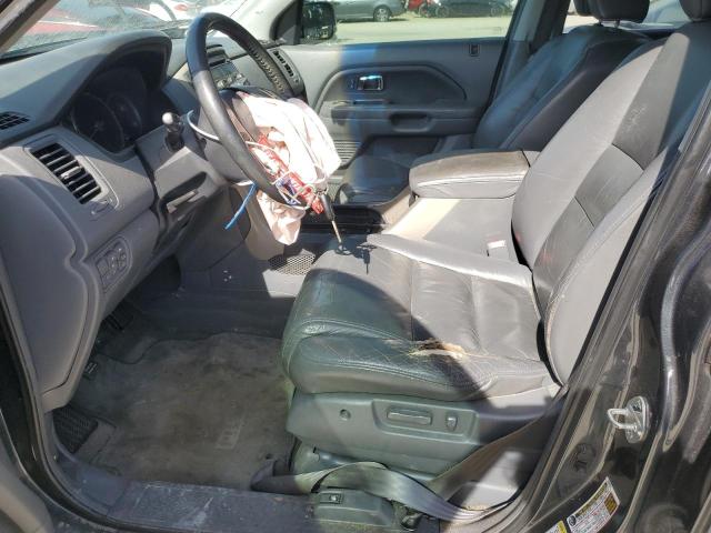 5FNYF28666B006918 - 2006 HONDA PILOT EX GRAY photo 7