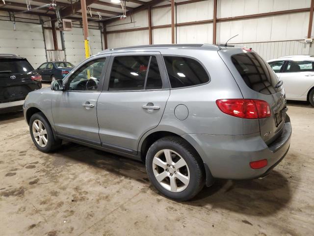 5NMSH73EX8H134575 - 2008 HYUNDAI SANTA FE SE SILVER photo 2