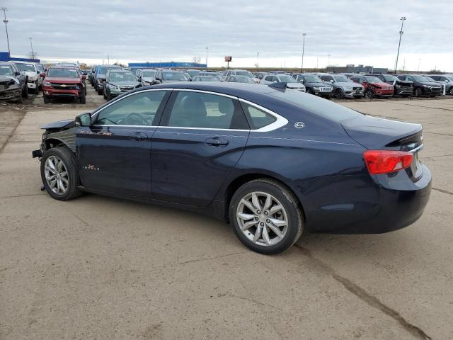 2G1105SA2J9103511 - 2018 CHEVROLET IMPALA LT BLUE photo 2