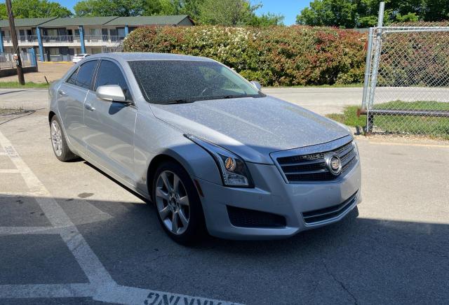 1G6AB5RA9E0100423 - 2014 CADILLAC ATS LUXURY SILVER photo 1