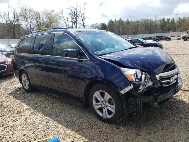 5FNRL38856B082585 - 2006 HONDA ODYSSEY TOURING BLUE photo 4