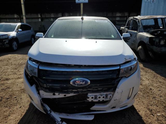 2FMDK3AK0EBB00873 - 2014 FORD EDGE SPORT WHITE photo 5