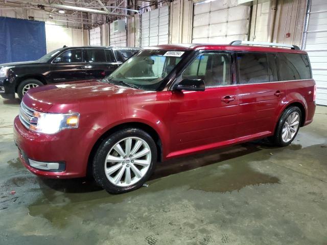 2FMGK5C80EBD16894 - 2014 FORD FLEX SEL RED photo 1