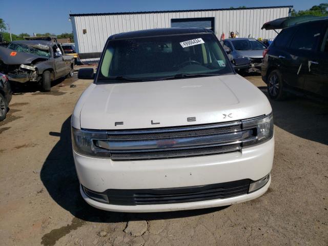 2FMHK6C86FBA14005 - 2015 FORD FLEX SEL WHITE photo 5