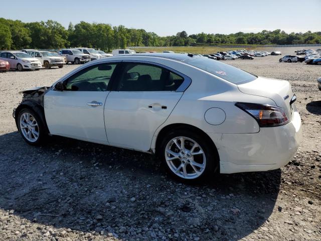 1N4AA5AP3EC912210 - 2014 NISSAN MAXIMA S WHITE photo 2