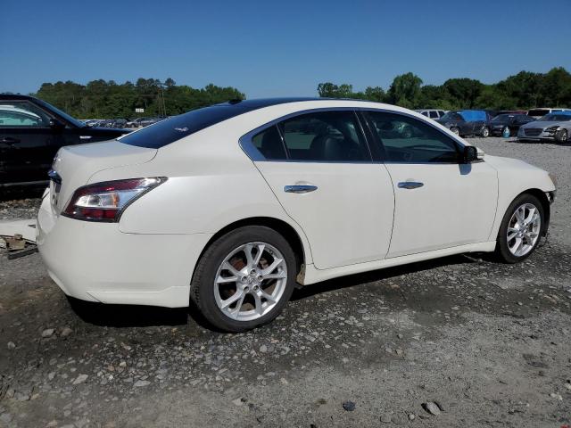 1N4AA5AP3EC912210 - 2014 NISSAN MAXIMA S WHITE photo 3