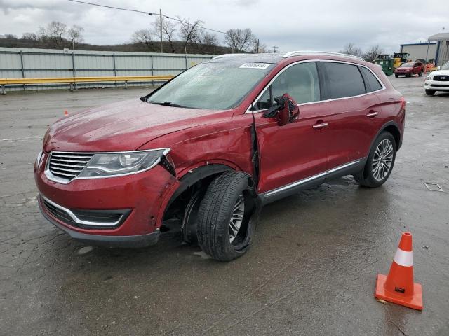 2LMPJ6LR0HBL52160 - 2017 LINCOLN MKX RESERVE Կարմիր լուսանկար 1