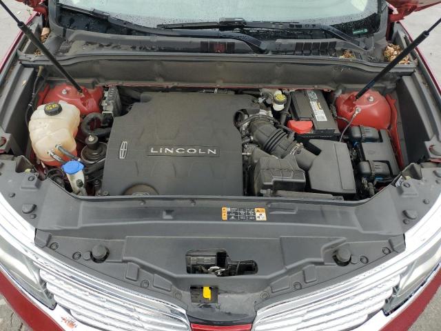 2LMPJ6LR0HBL52160 - 2017 LINCOLN MKX RESERVE Կարմիր լուսանկար 12