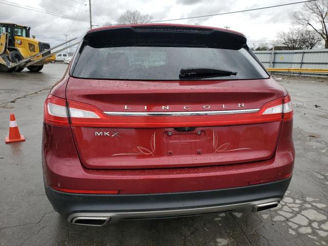 2LMPJ6LR0HBL52160 - 2017 LINCOLN MKX RESERVE Կարմիր լուսանկար 6