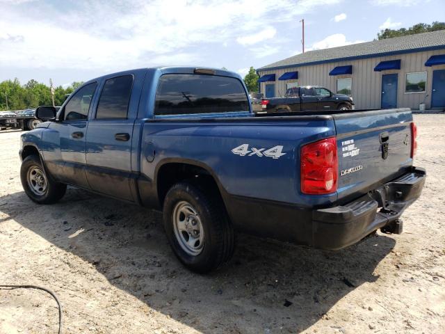 1D7HW28K46S641304 - 2006 DODGE DAKOTA QUAD BLUE photo 2