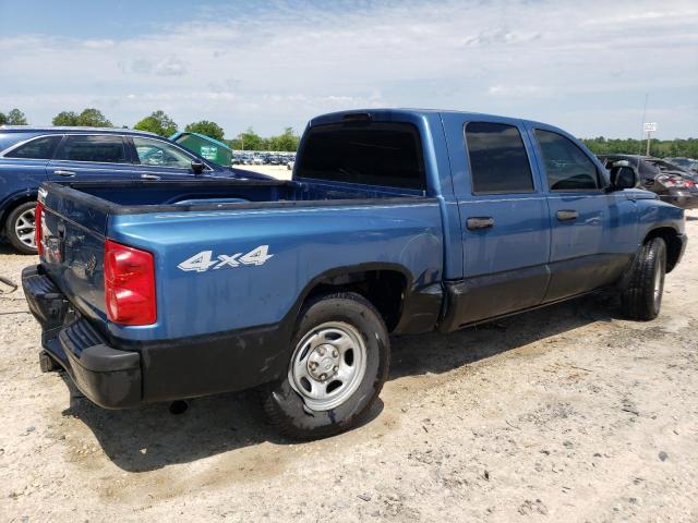 1D7HW28K46S641304 - 2006 DODGE DAKOTA QUAD BLUE photo 3