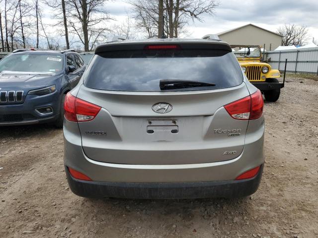 KM8JUCACXBU312515 - 2011 HYUNDAI TUCSON GLS SILVER photo 6