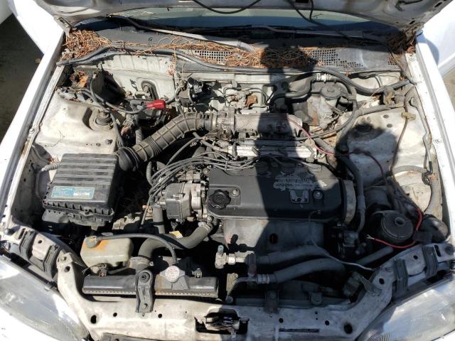 JHMEG8643NS017914 - 1992 HONDA CIVIC DX WHITE photo 11