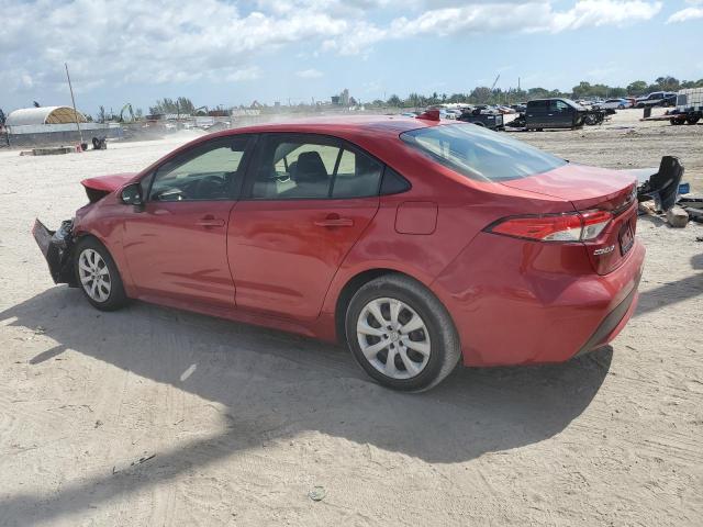 JTDEPMAE9MJ163751 - 2021 TOYOTA COROLLA LE RED photo 2