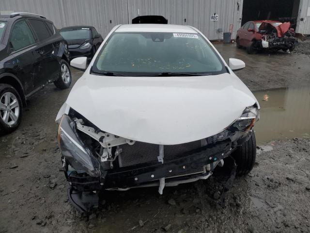 2T1BURHE2KC240578 - 2019 TOYOTA COROLLA L WHITE photo 5