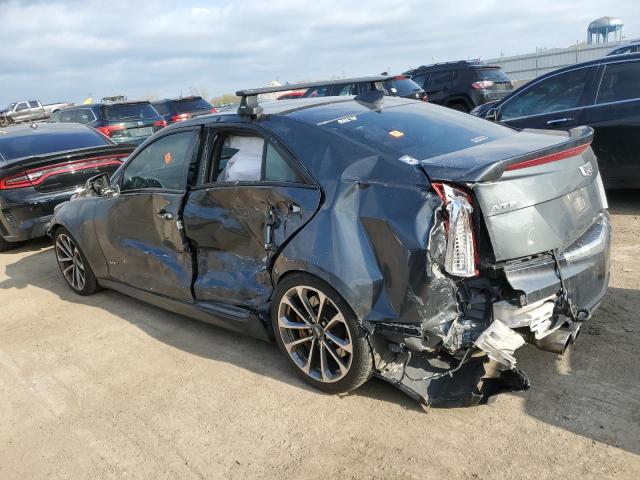 1G6AN5RY0G0125976 - 2016 CADILLAC ATS-V GRAY photo 2