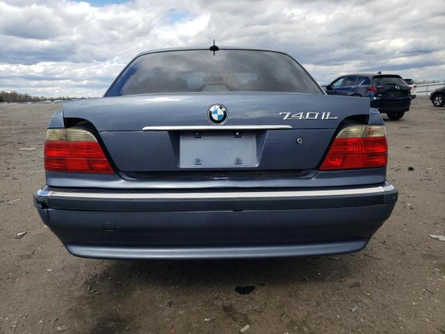 WBAGH83411DP24114 - 2001 BMW 740 IL BLUE photo 6